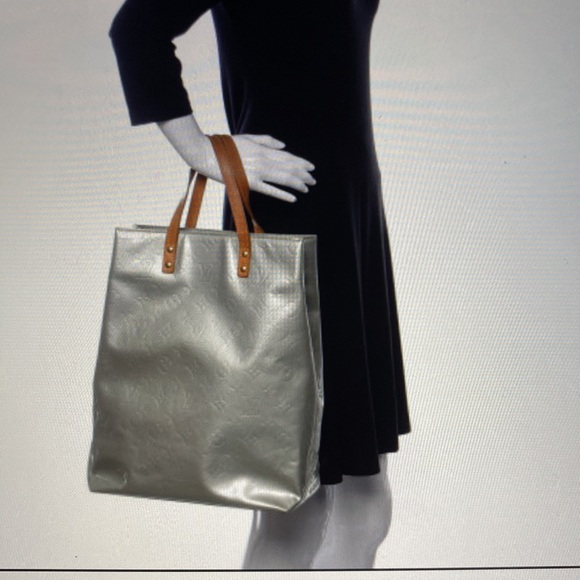 Louis Vuitton Green Vernis Monogram Tote - Picture 16 of 16